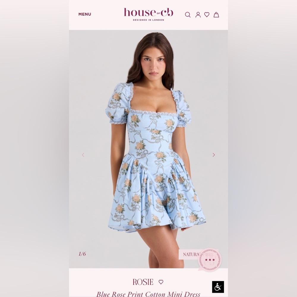 House of CB Rosie Size S Regular Length Regular Cup (Price Firm)